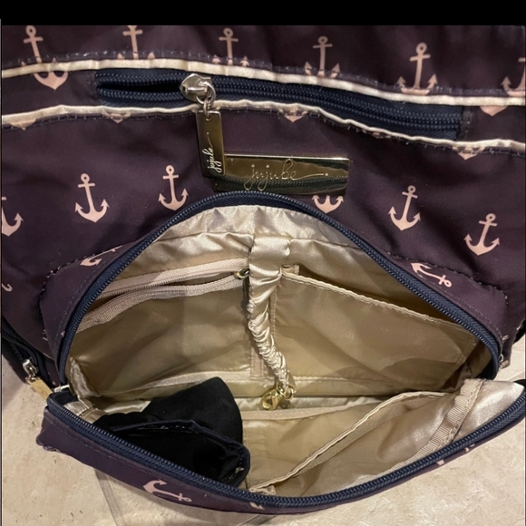 Ju Ju Be Bff Anchor Diaper Bag Backpack - Picture 4 of 5